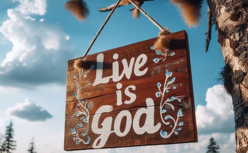 live is god